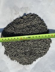 Melafir MF93 tmavý antracit 0/2